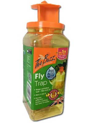 Fruit Fly Trap with Liquid Attractant by Dr. Killigan's, 1 Box