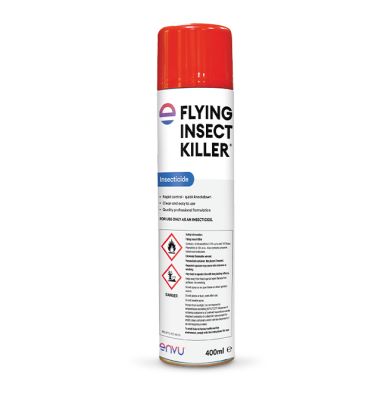 Bayer Flying Insect Killer comes in a 400ml spray 