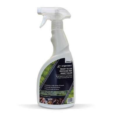 500ml trigger spray Organisect pesticide free insect killer