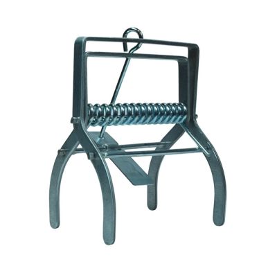 The Talpex Mole Trap is a robust double entry spring-style mole trap constructed from zinc plated steel