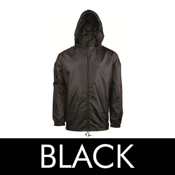 Branded Windbreaker Coat